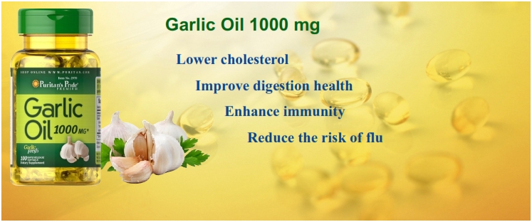 Garlic Oil - Supplement for a healthy heart and immunity