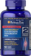 Triple Strength Glucosamine, Chondroitin & MSM Joint Soother®