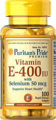 Vitamin E 400 IU with Selenium 50mg