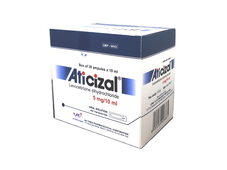 Aticizal - Chống dị ứng 